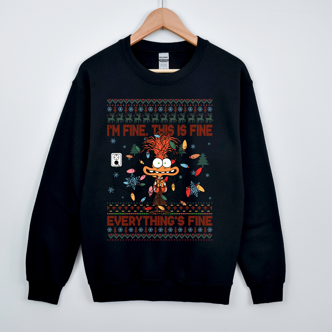 Anxiety This Is Fine | Holiday 2024