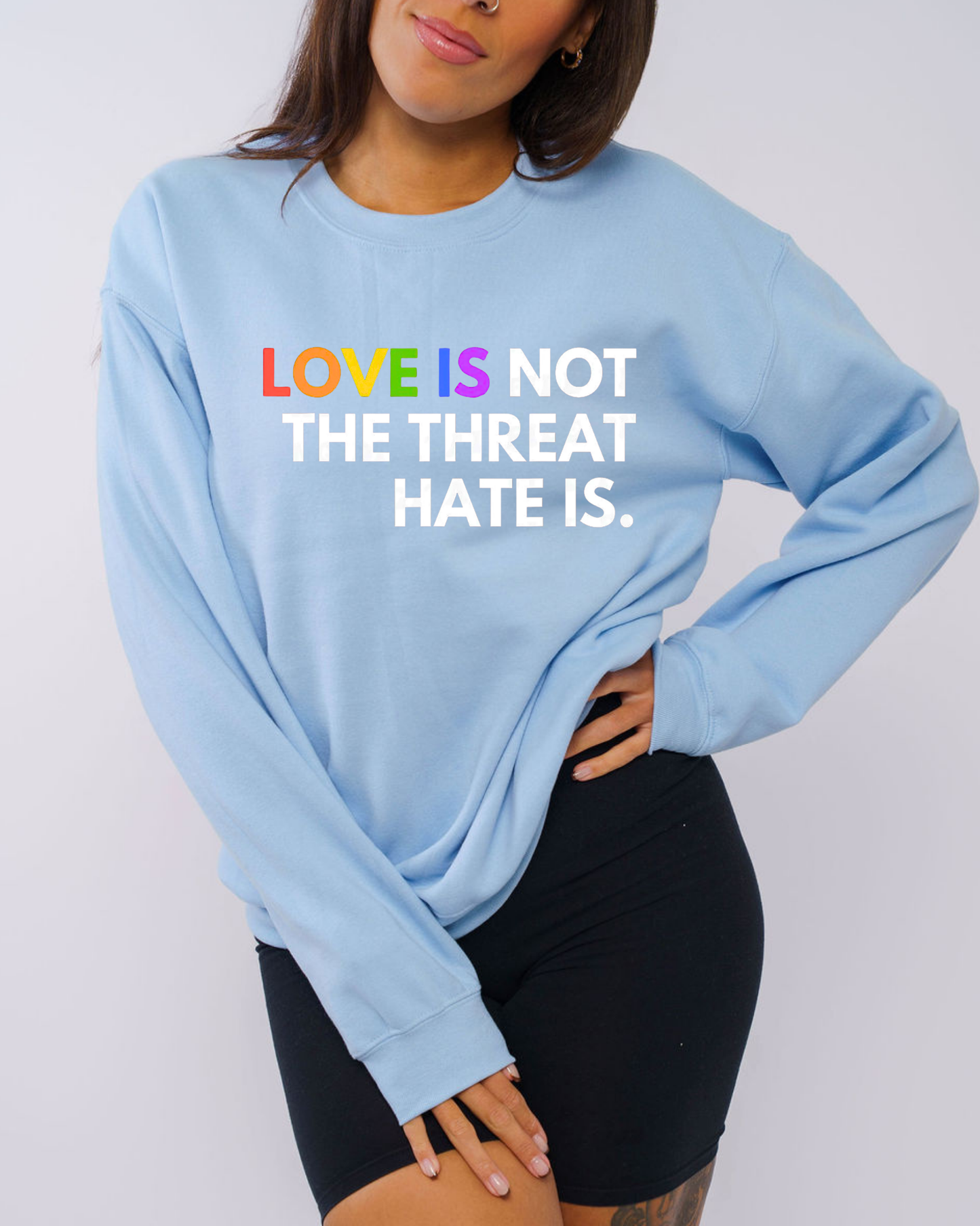 love is not the threat, hate is | Pride