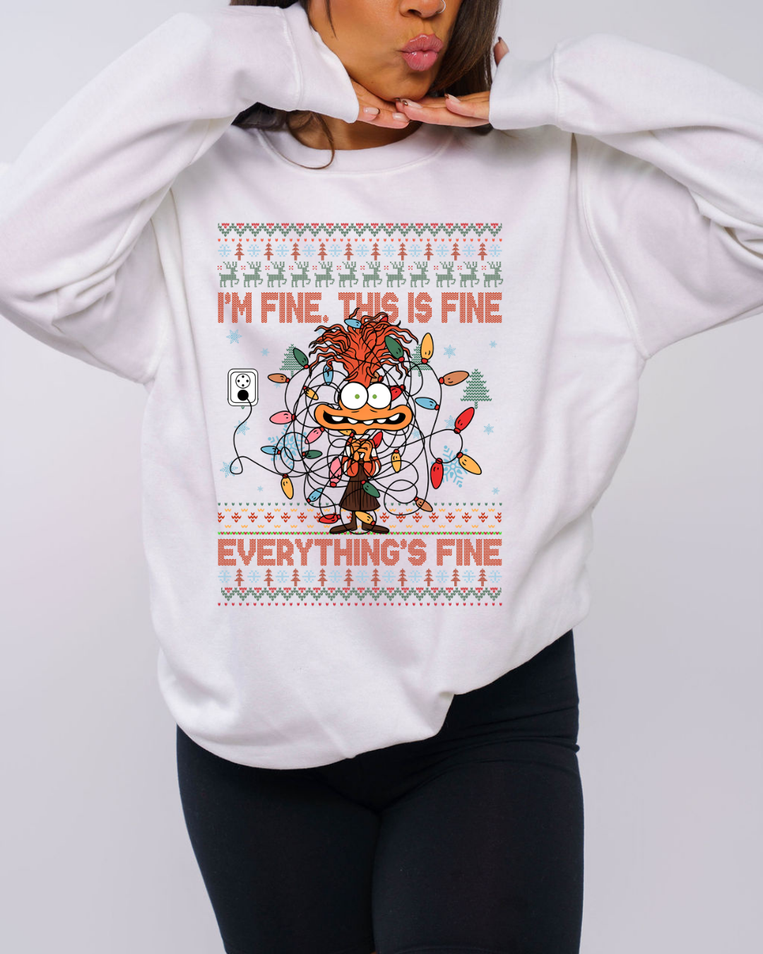 Everything is fine Anxiety Holiday