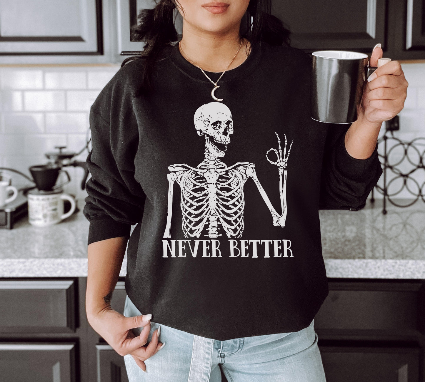 Never better skeleton | Halloween Fall
