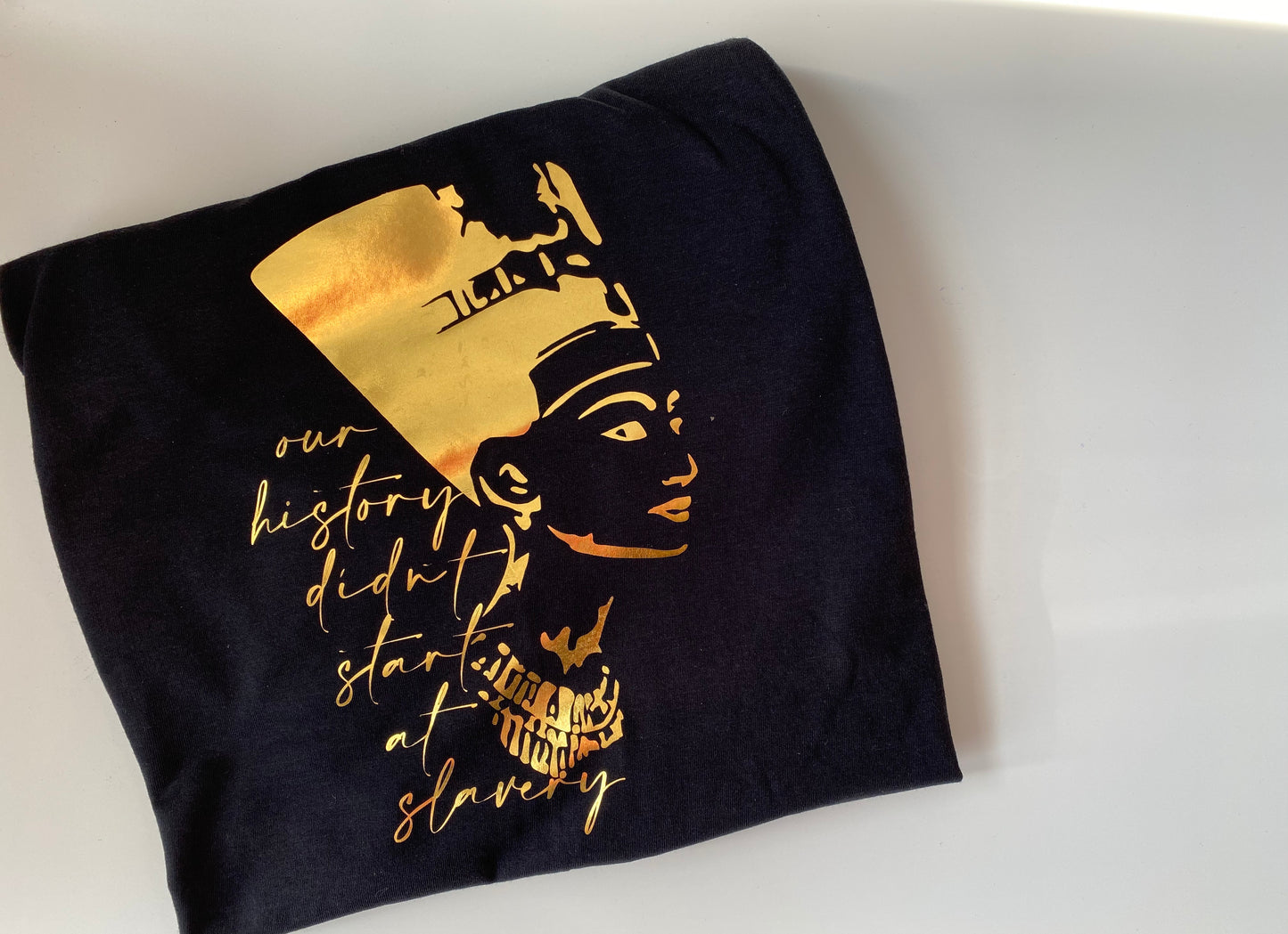 Our history didn’t start at slavery - Nefertiti