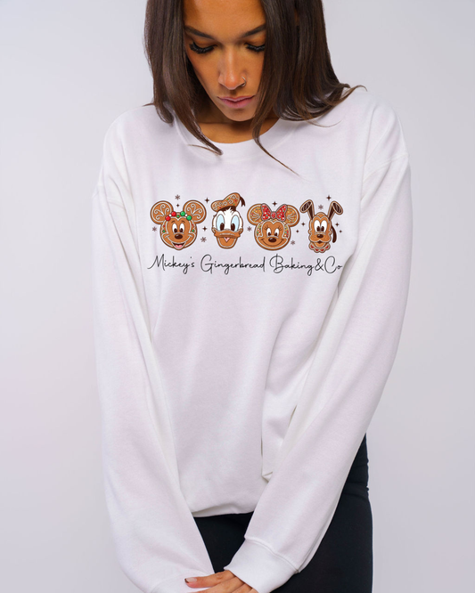 Mickey Gingerbread Baking