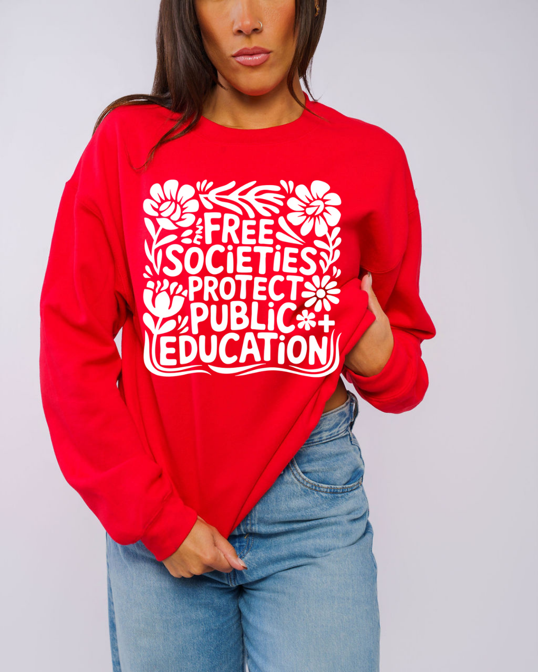 Free Societies Protect Public Education | Teachers Red 4 Ed