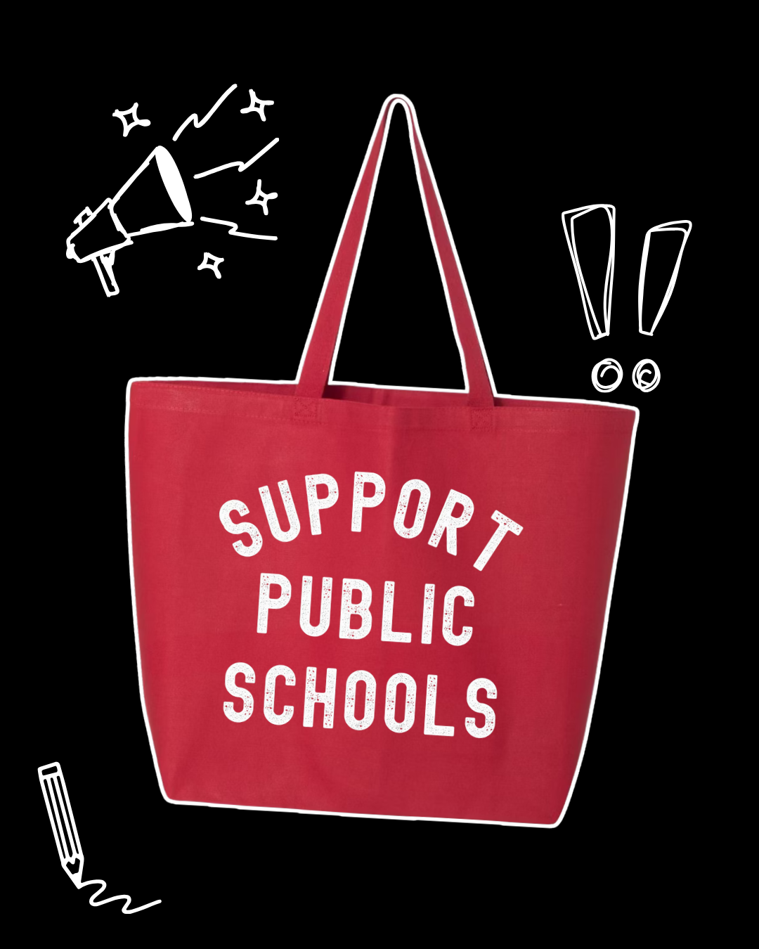 Support Teacher Totes