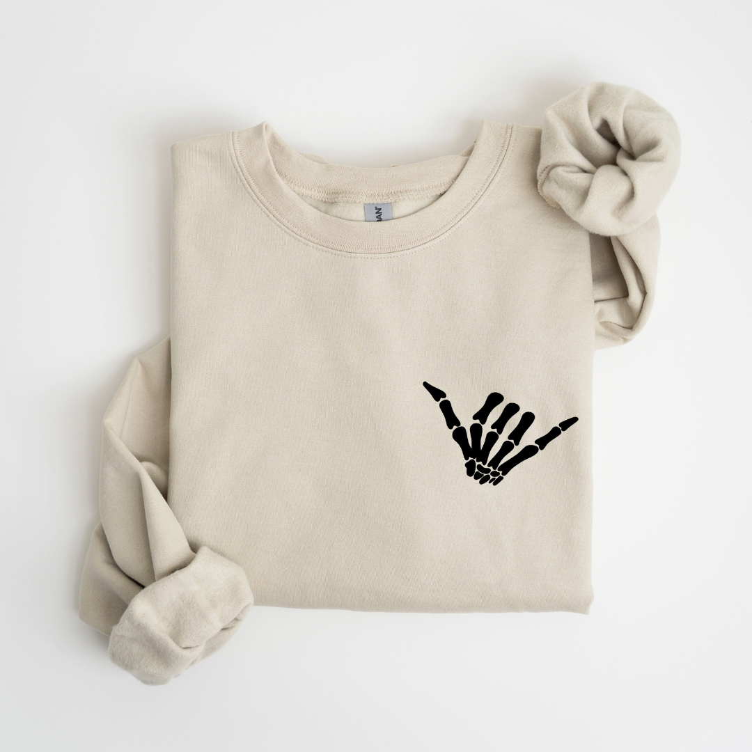 Hang loose skeleton hand  | Halloween Fall 2024