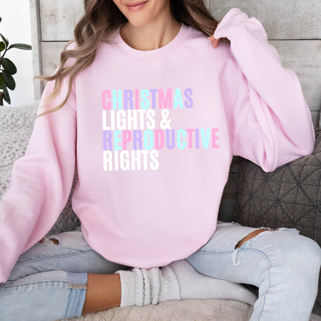 Christmas lights & reproductive rights