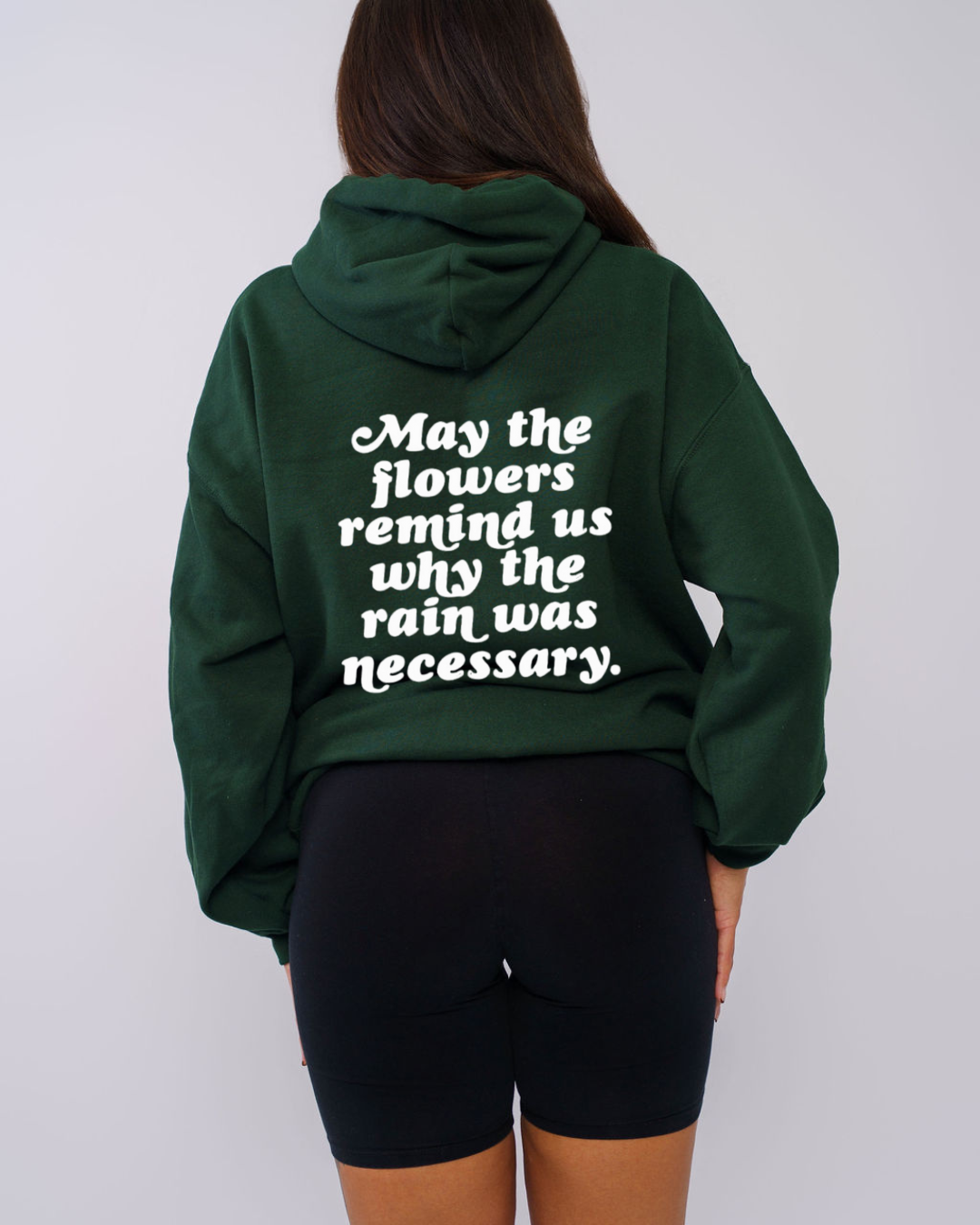 May the flowers remind you why the rain was necessary