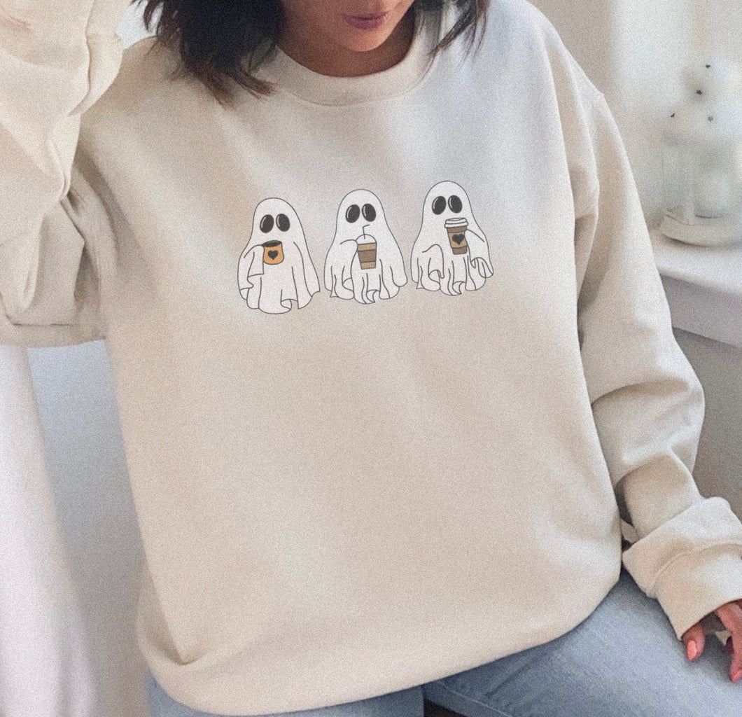 Ghosts coffee  | Halloween Fall