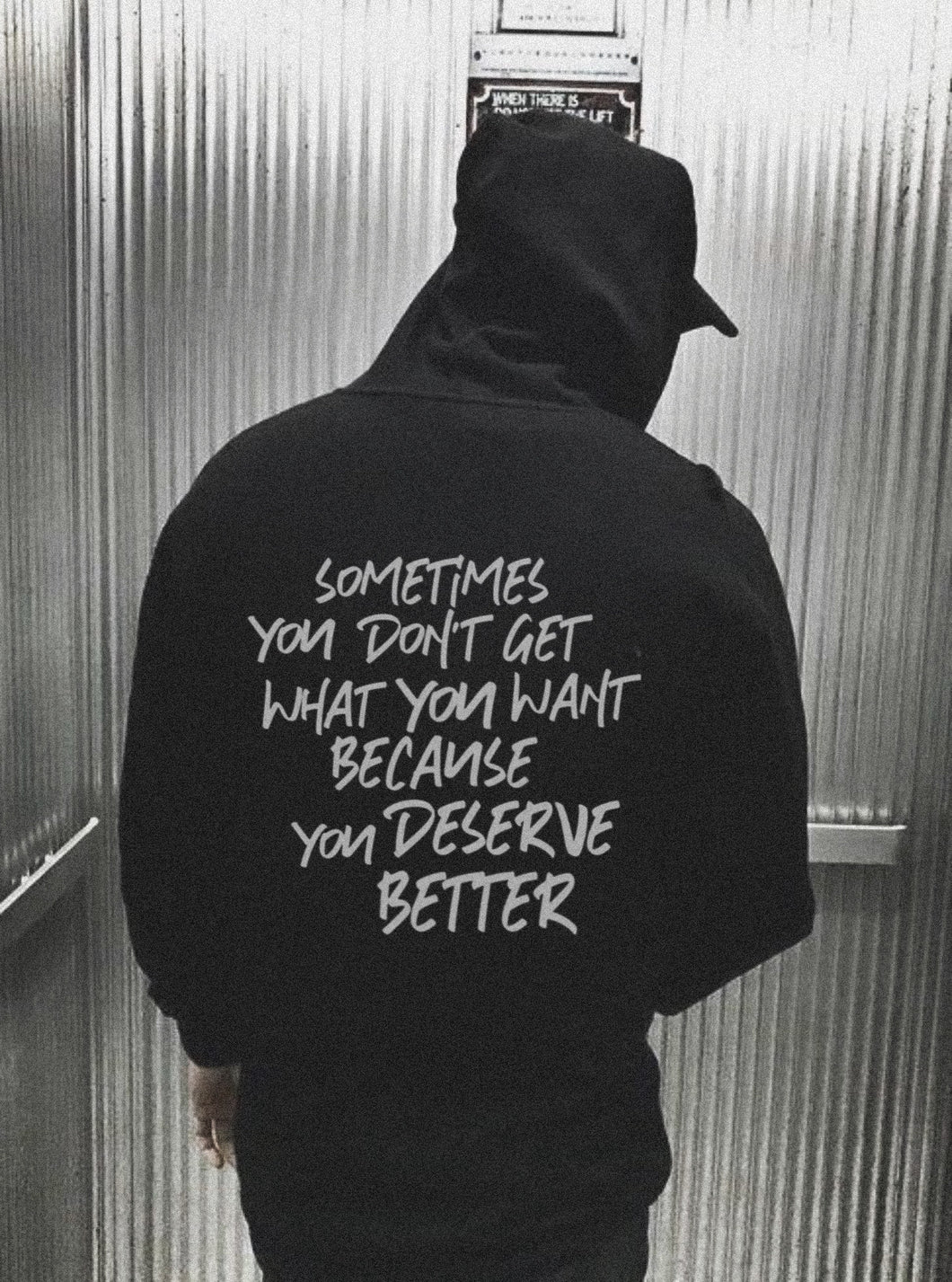 Sometimes you dont get what you want because you deserve better | gym mental health