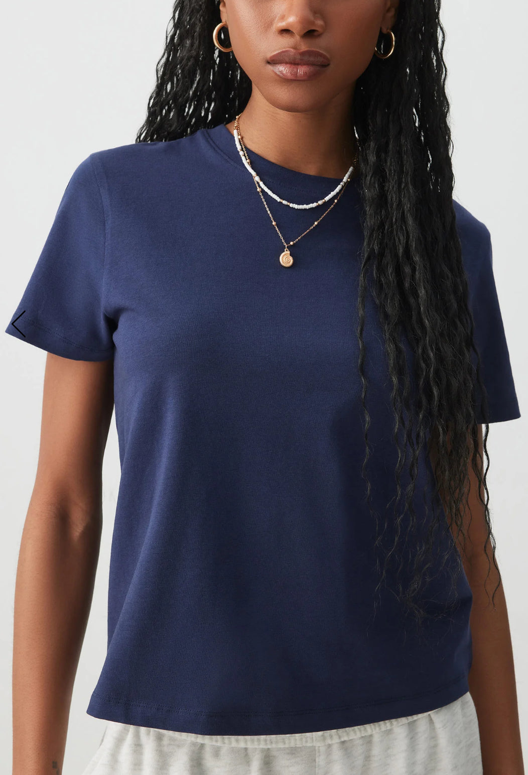Glitter full length tee