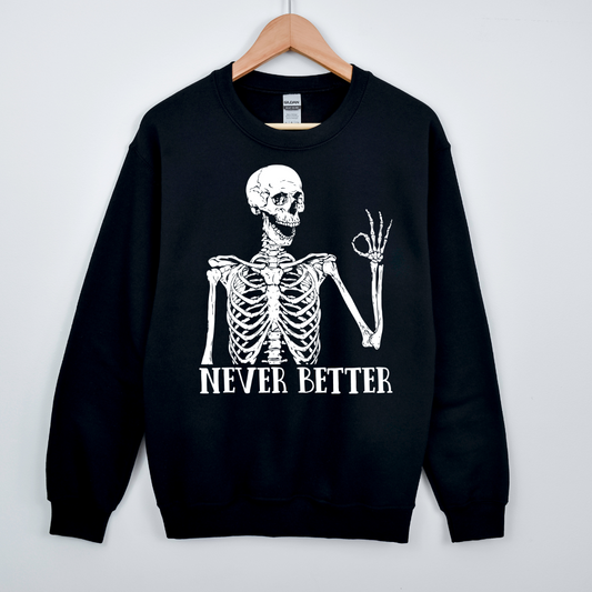 Never better skeleton | Halloween Fall