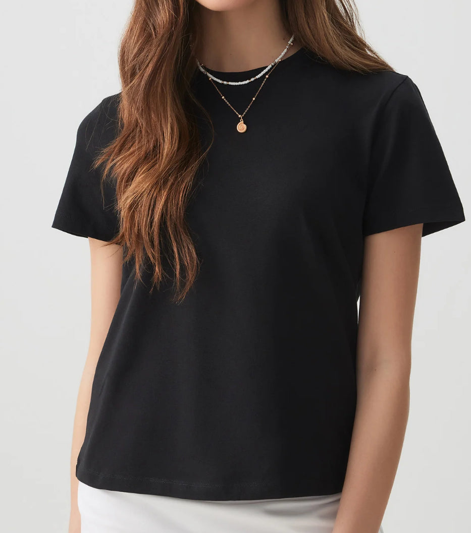Glitter full length tee