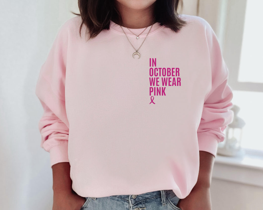 In October we wear pink | Breast Cancer Fundraiser
