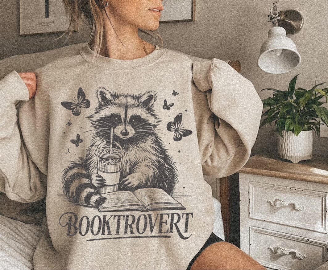 Racoon booktrovert  |  Book Club