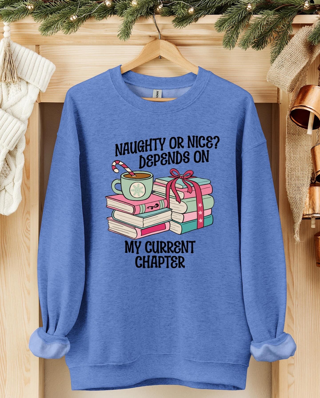 Naught or nice depends on chapter   | holiday 2023 book club