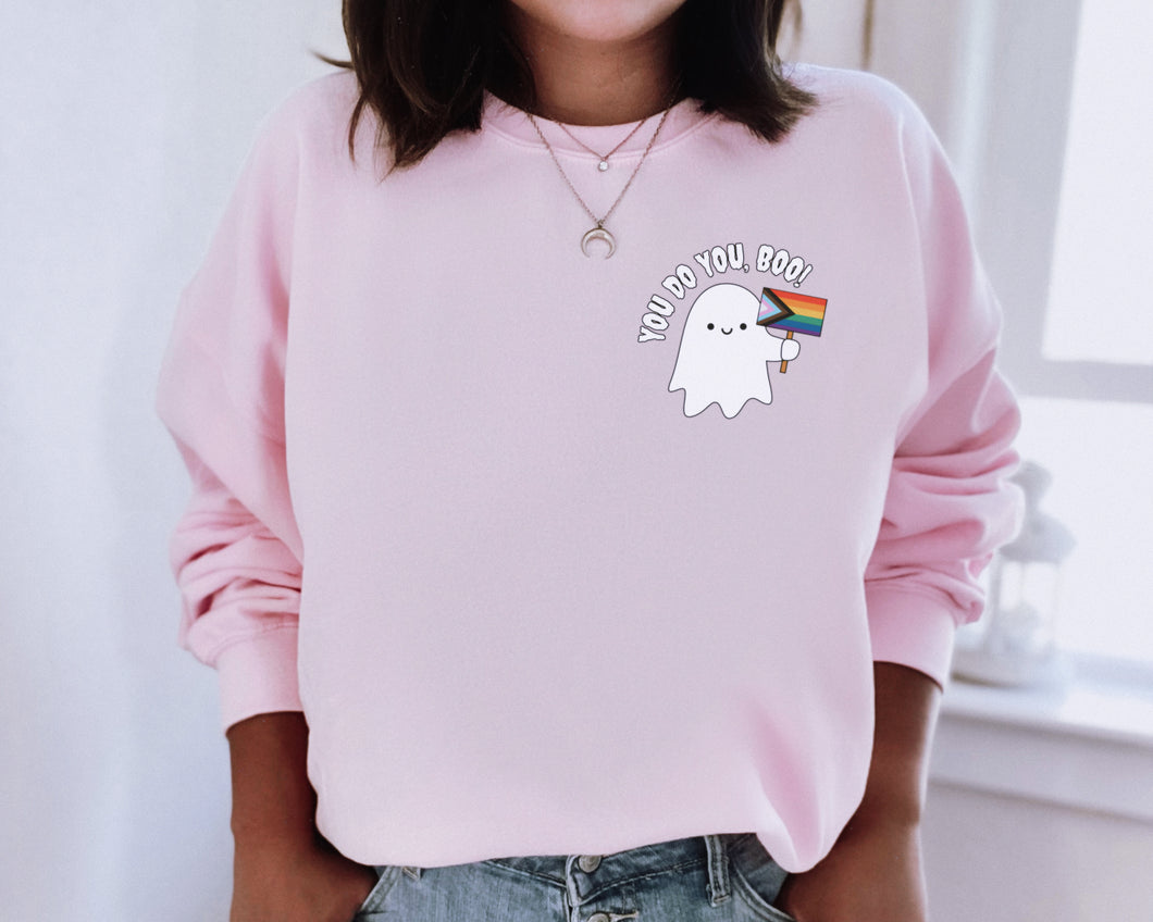 You do you boo ghost  | Pride Halloween
