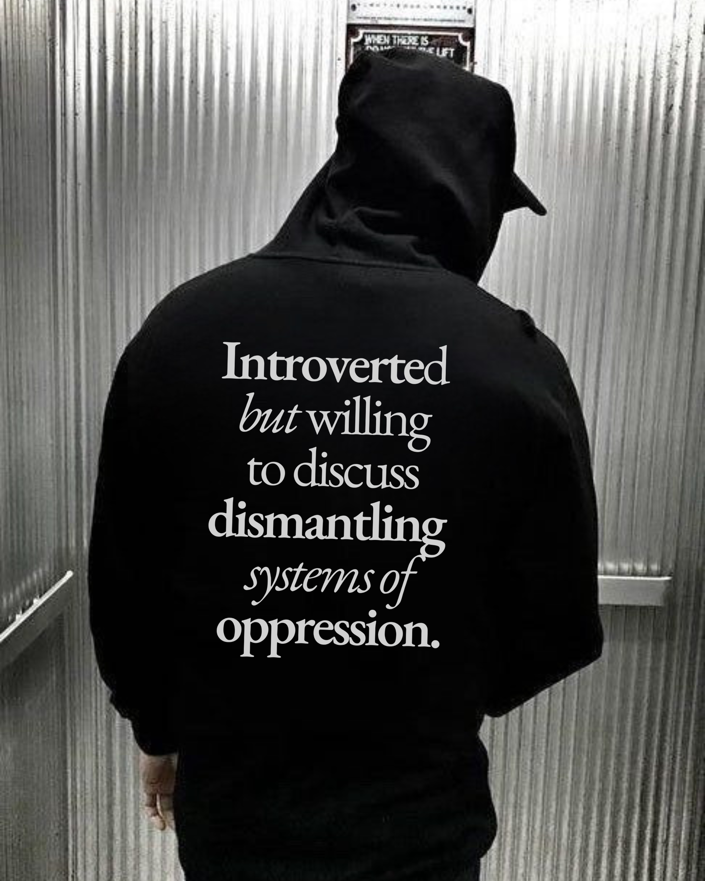 Introverted but willing to discuss dismantling systems of oppression
