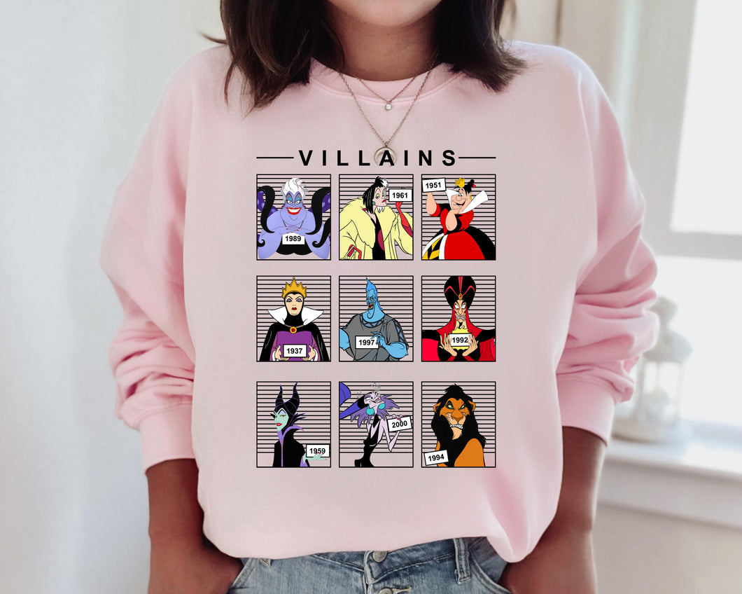 Villain mug shots | Halloween Fall collection