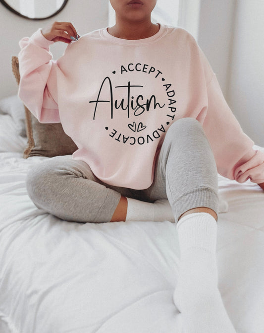 Autism accept adapt advocate  | autism