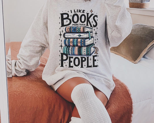 I like books more than people | book club