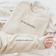 Load image into Gallery viewer, In my mom era | customized names - add to notes
