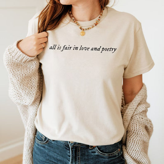 All is fair in love and poetry  | Taylor Swiftie tortured poets department