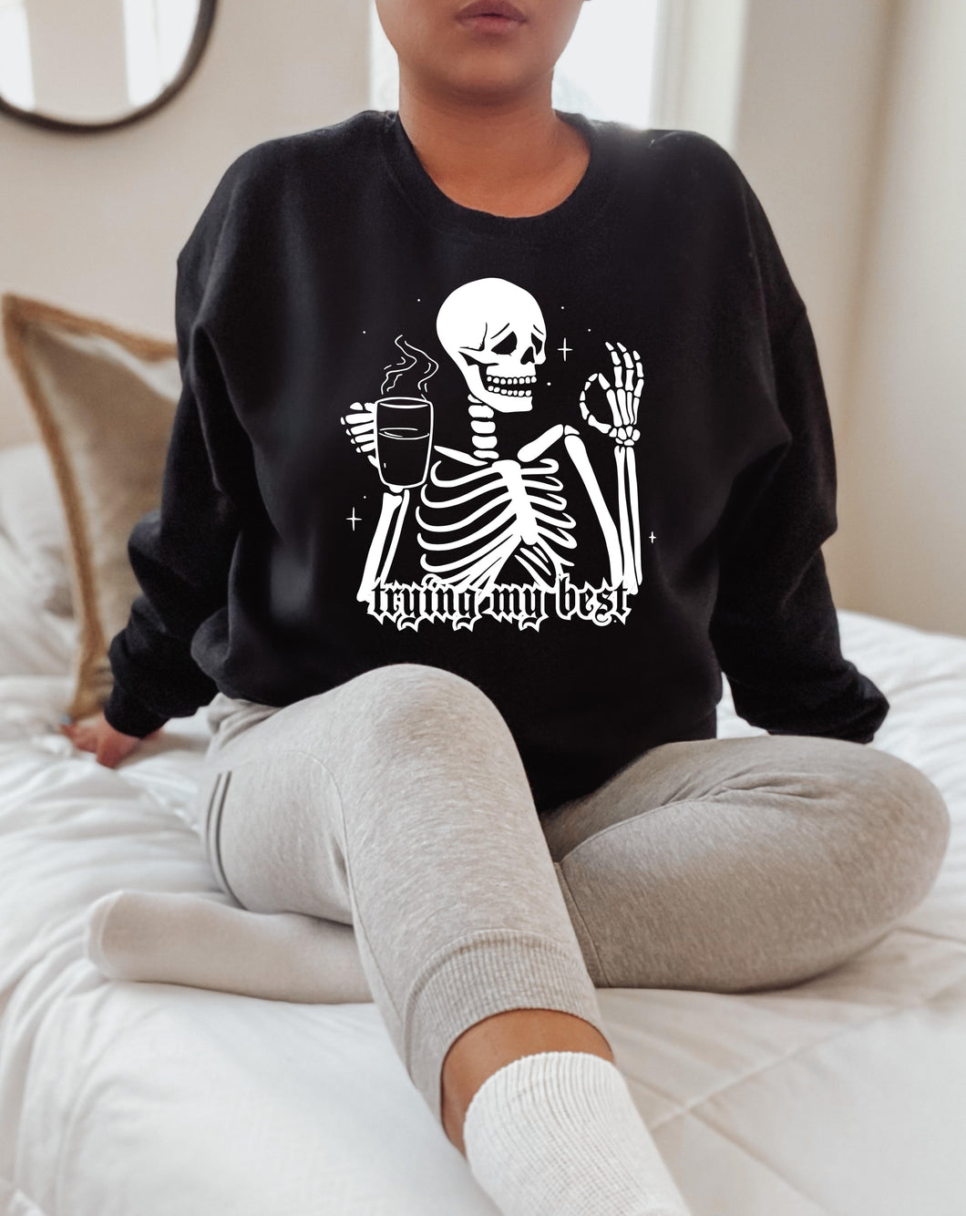 Trying my best skeleton | Halloween fall collection