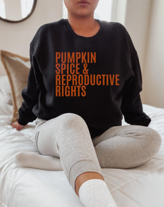 Pumpkin spice and reproductive rights | Halloween fall collection