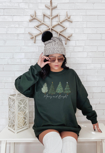 Merry and Bright Green Trees | Christmas 2022