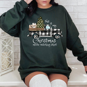 Christmas movie watching shirt