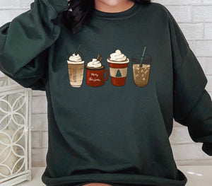 Merry Christmas coffee cups