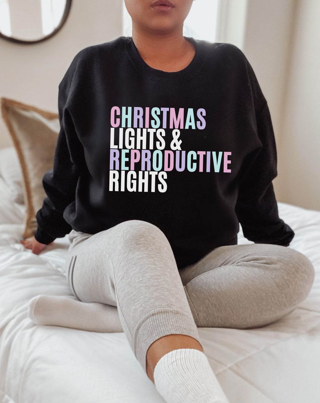 Christmas lights and reproductive rights